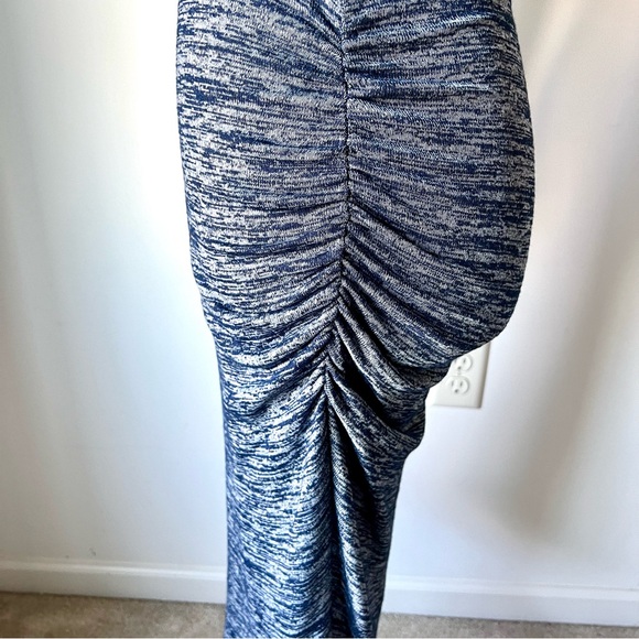 PHILOSOPHY REPUBLIC Clothing Heathered Ruched Body Hugging Dress—SZ. XS - Picture 8 of 15